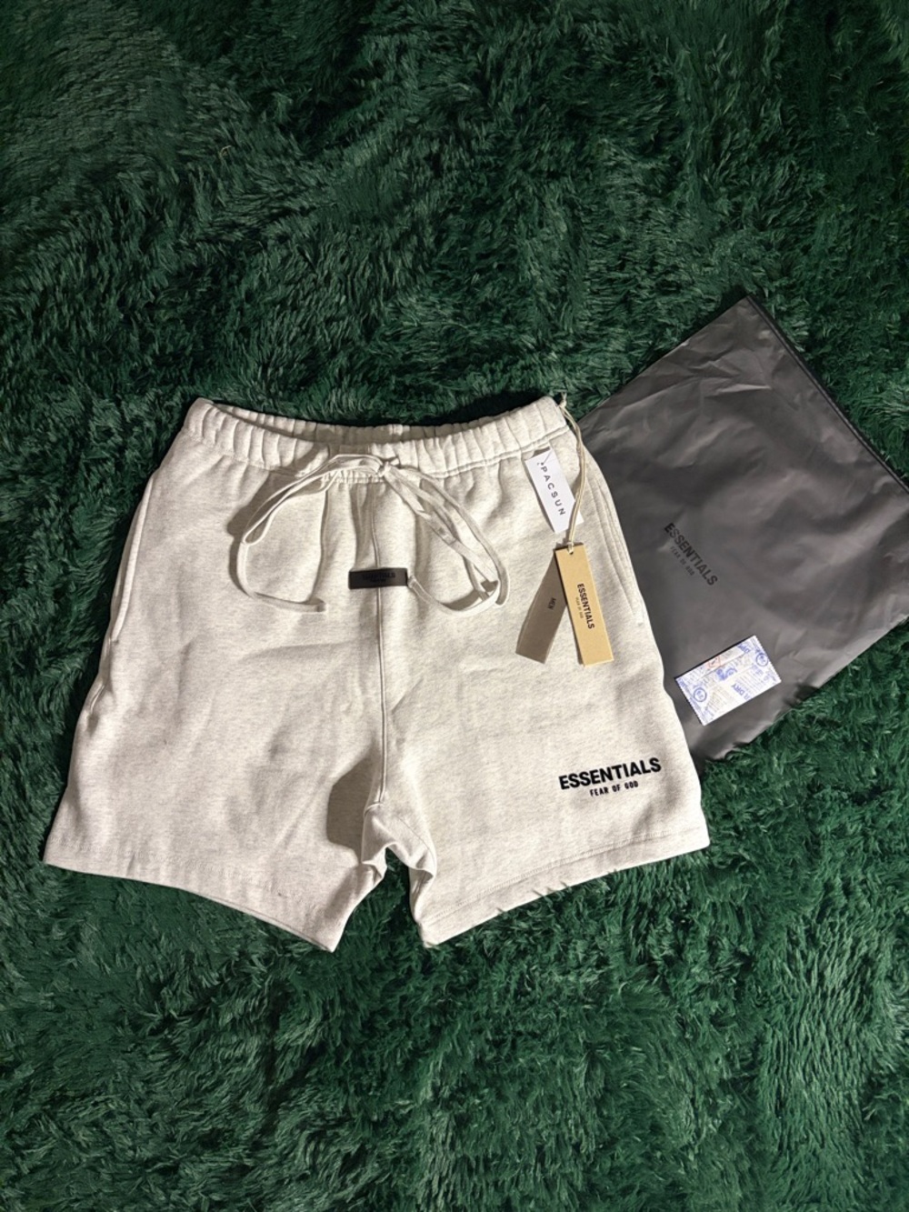 Fear Of God Essentials Light Oat Shorts